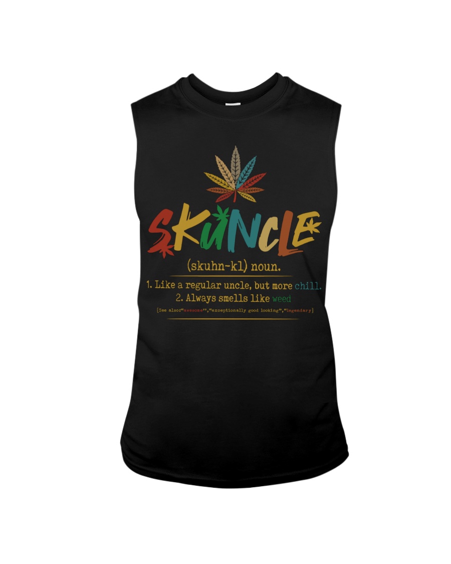Skuncle Like A Regular Uncle But More Chill Always Smells Like Weed Shirt5