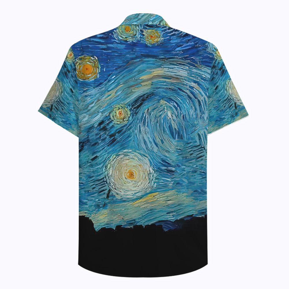 Sky night Hawaiian shirt 1