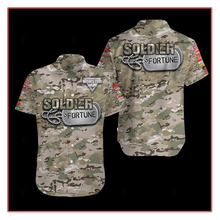 Soldier Fortune Hawaiian Shirt1