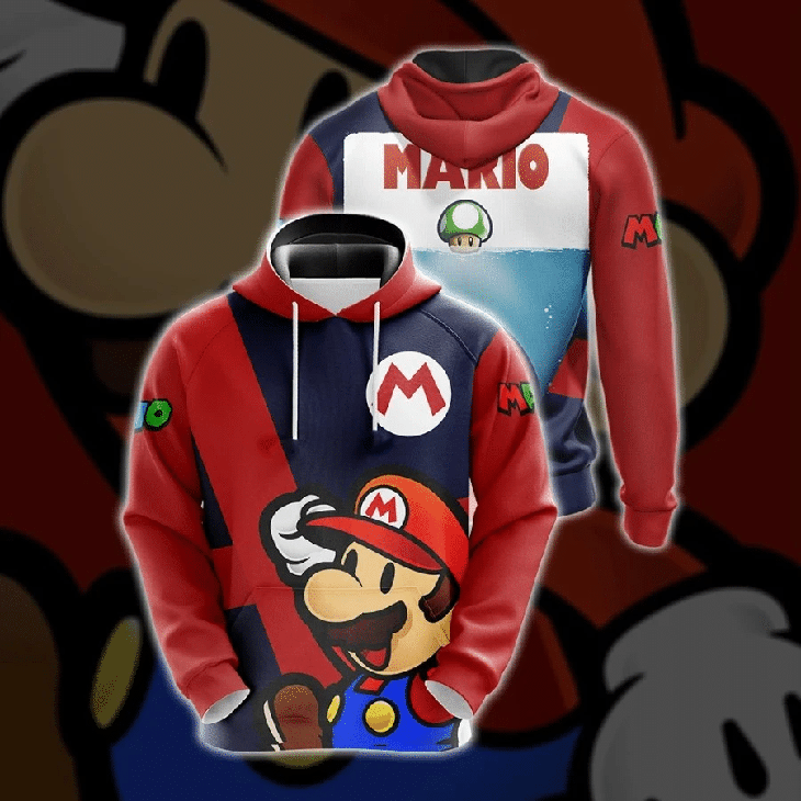 Super Mario Bros 3D Hoodie4