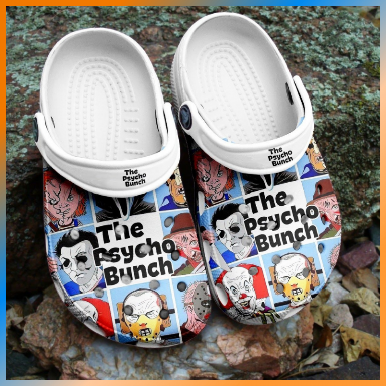 Halloween The Psycho bunch clog crocband shoes