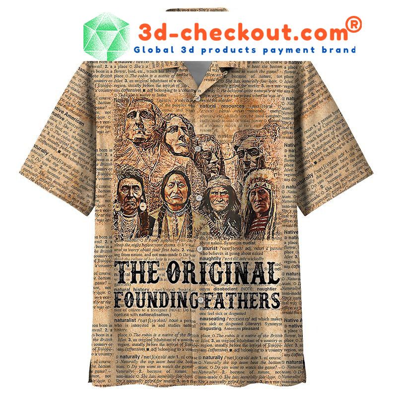 The original founding fathers hawaiian shirt
