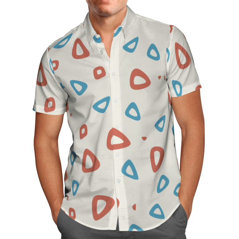 Togepi Pokemon Hawaiian shirt and short 1