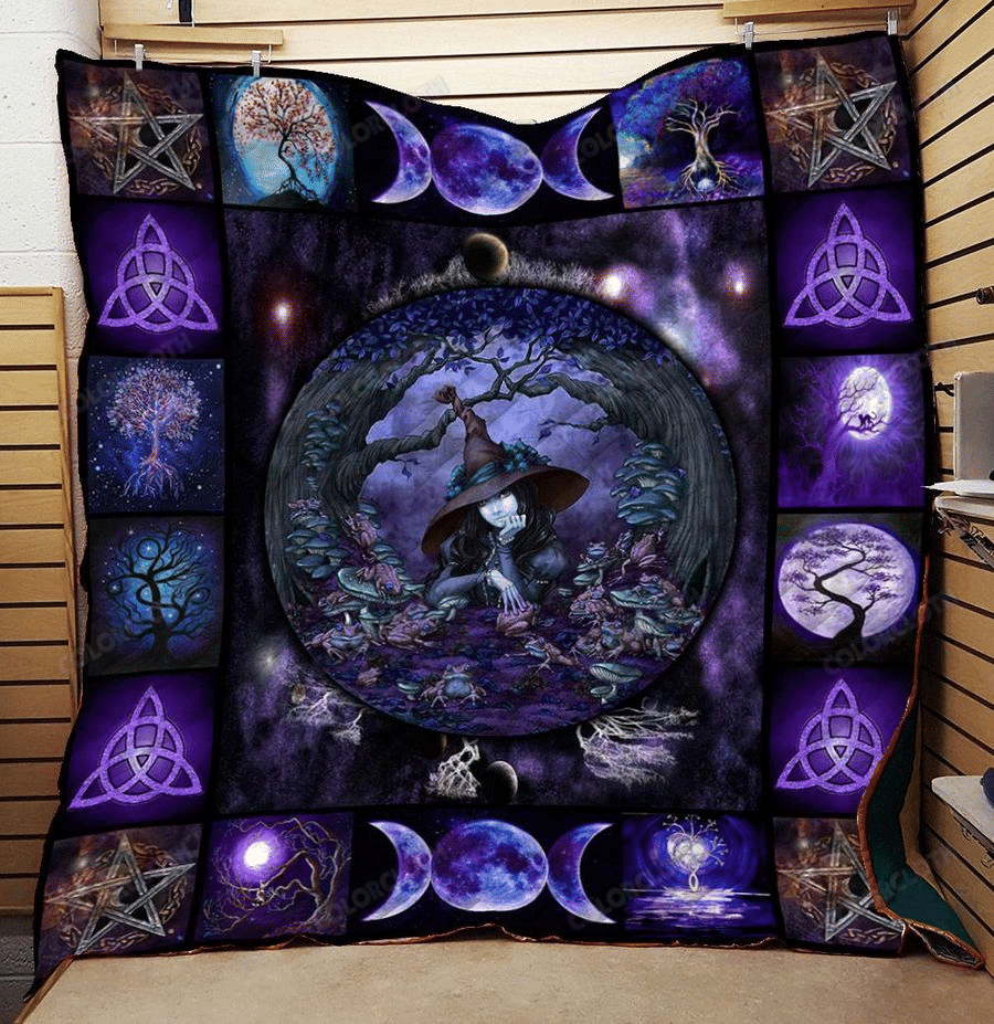 Tree of life wicca quilt 2