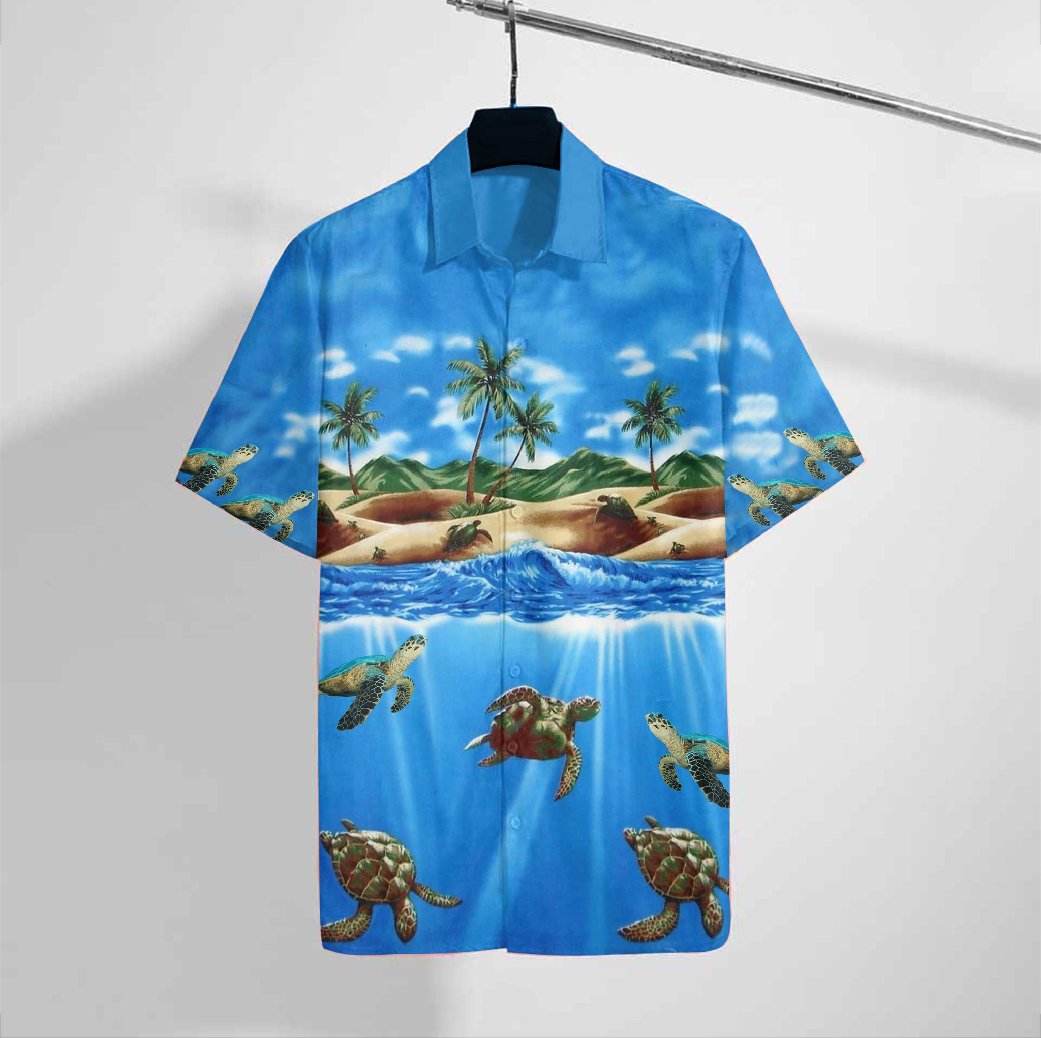 Turtle Sea Hawaiian Shirt 1