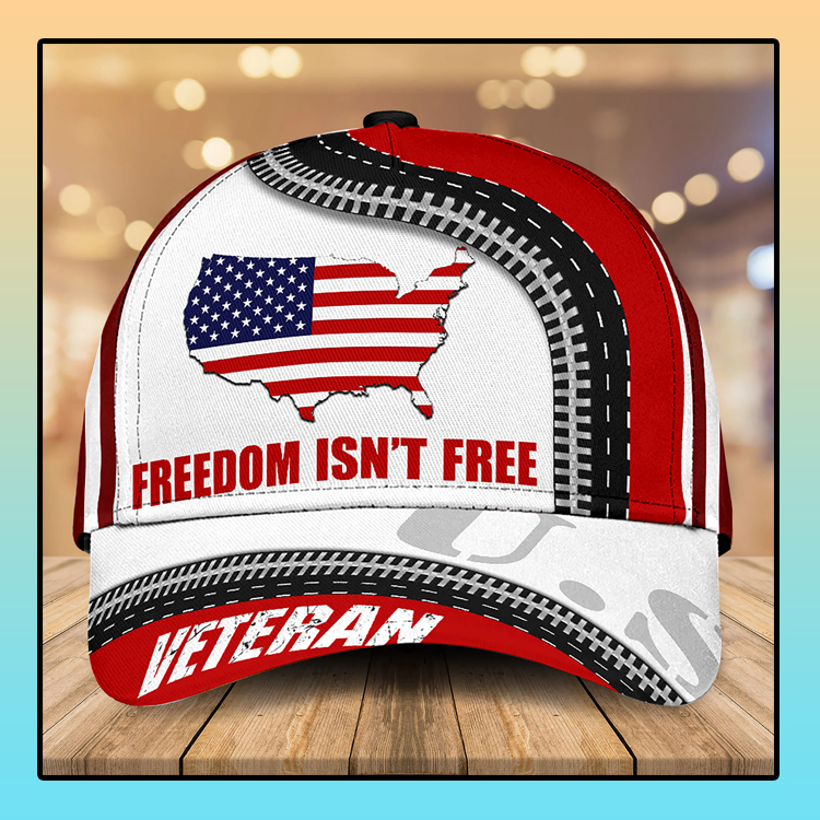 USA Freedom Isnt free Veteran Cap1