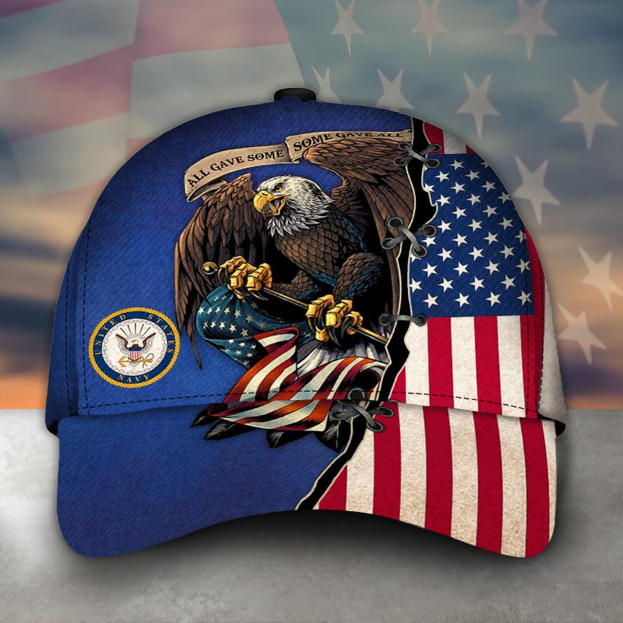 US Navy Eagle cap all gave some some gave all cap