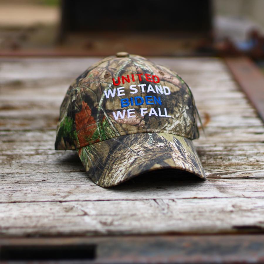 United We Stand Biden We Fall cap hat