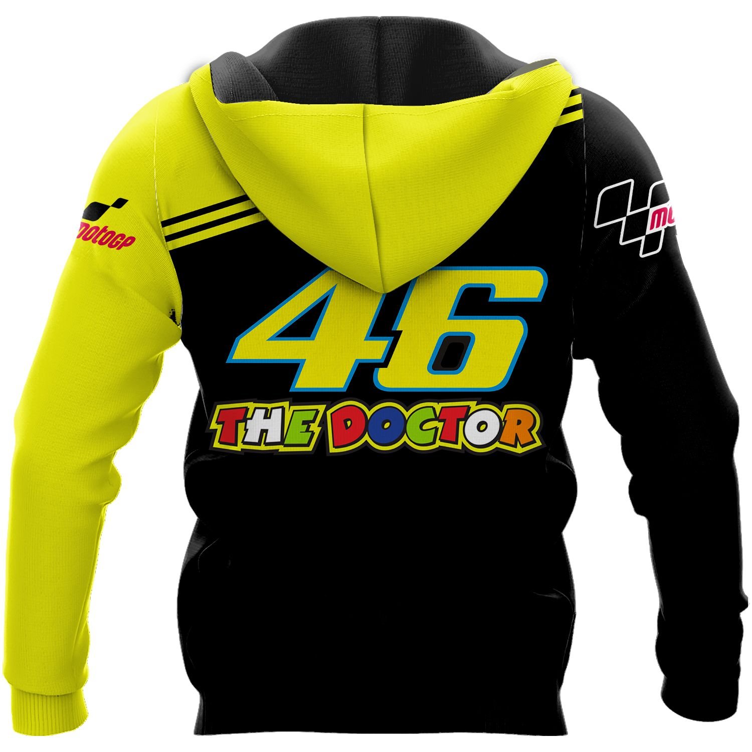 VR 46 Valentino Rossi thank you for the memories 3d hoodie 1