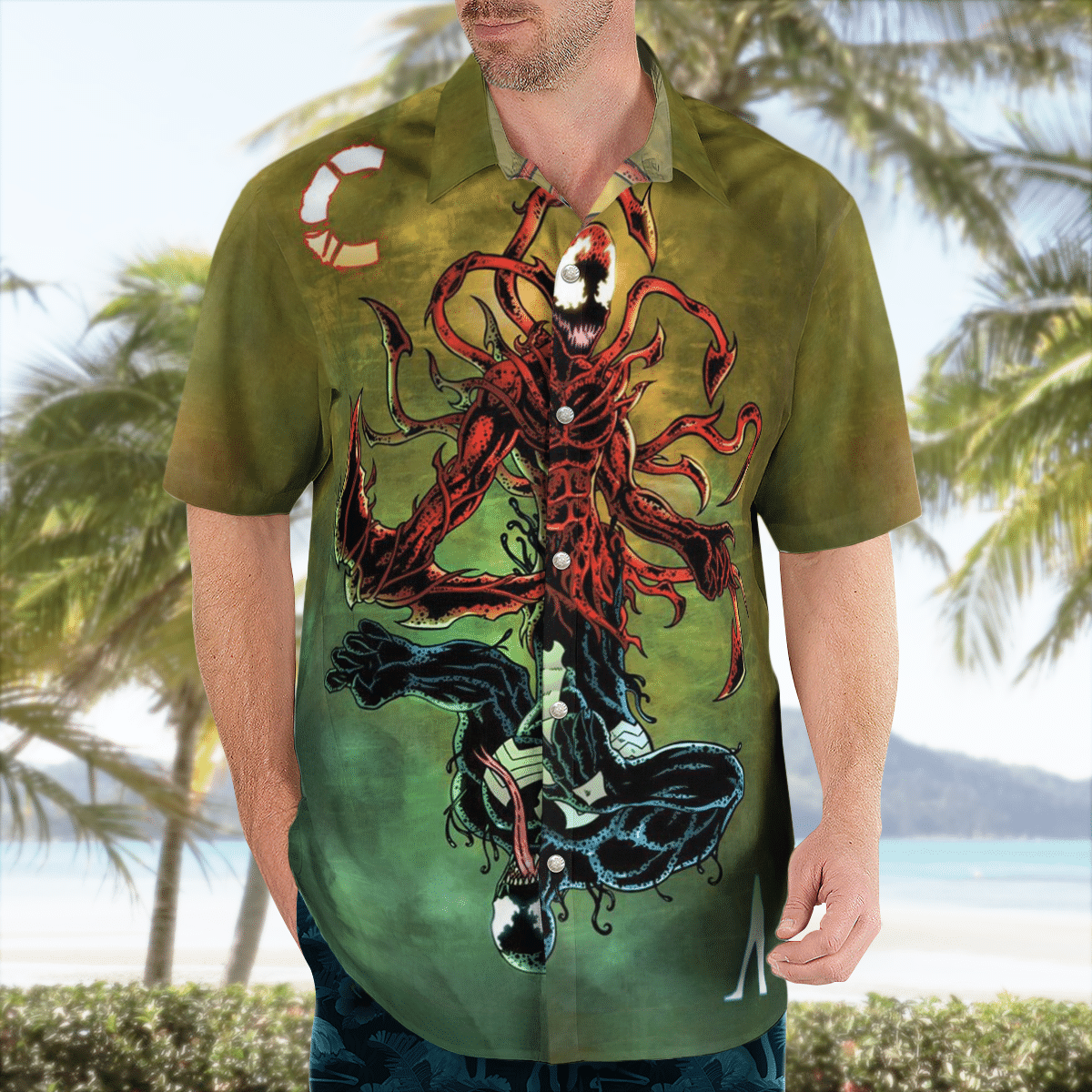 Venom carnage hawaiian shirt 1.1