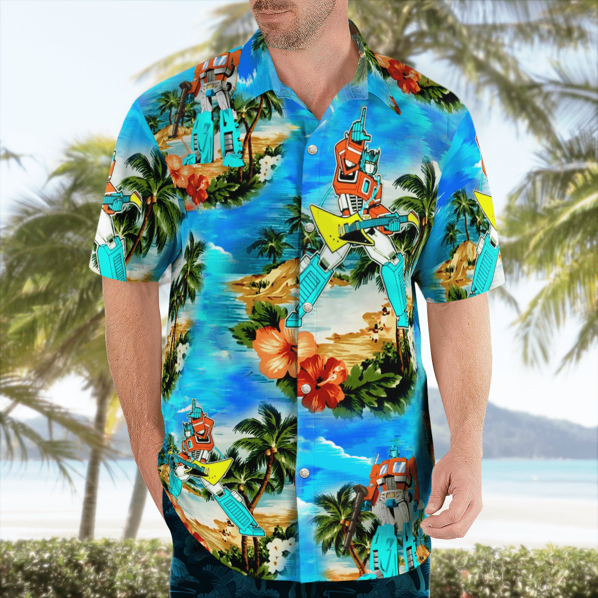 Youve got the touch transformer Hawaiian shirt 2