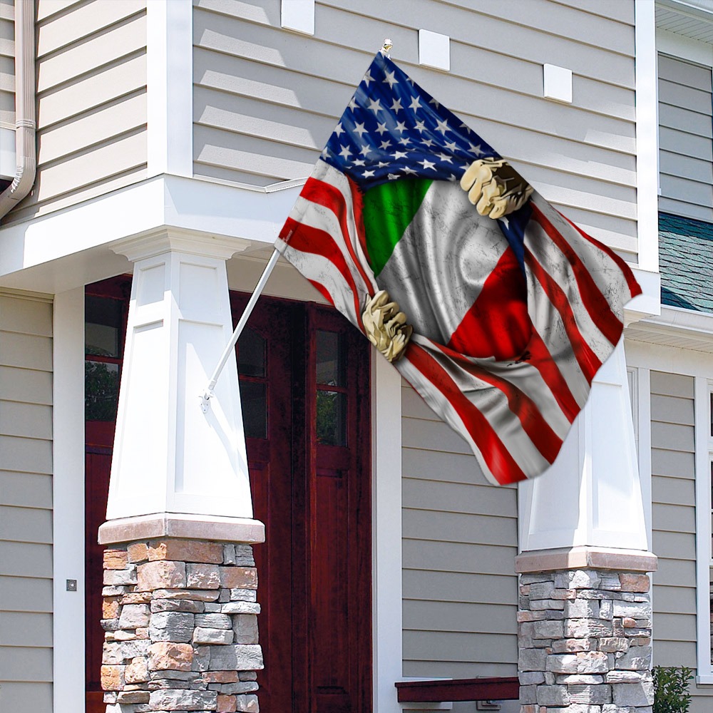 Italian American Flag 3