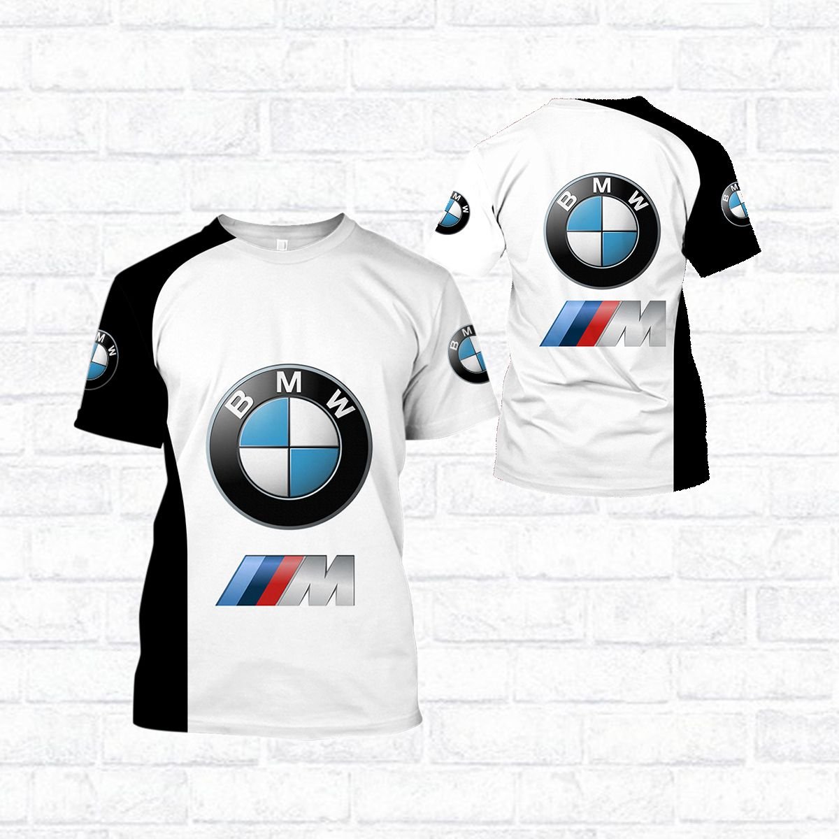 BMW 3d all over printed hoodie and t shirt 3.1