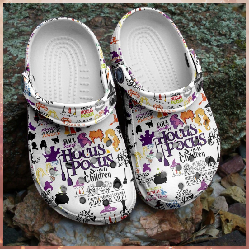 Halloween hocus Pocus Croc Crocband shoes 1