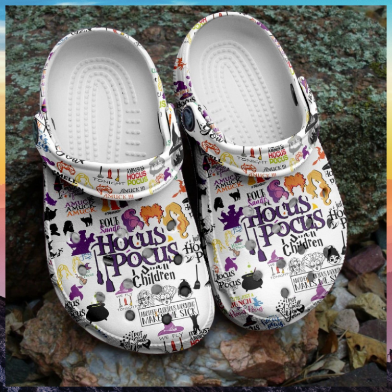 Halloween hocus Pocus Croc Crocband shoes