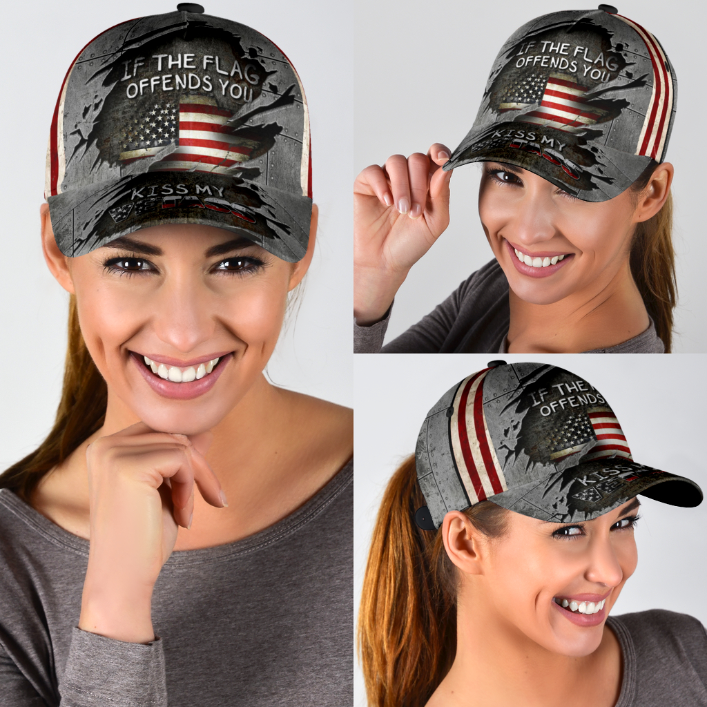If the flag offends you kiss my Vetas cap hat 2