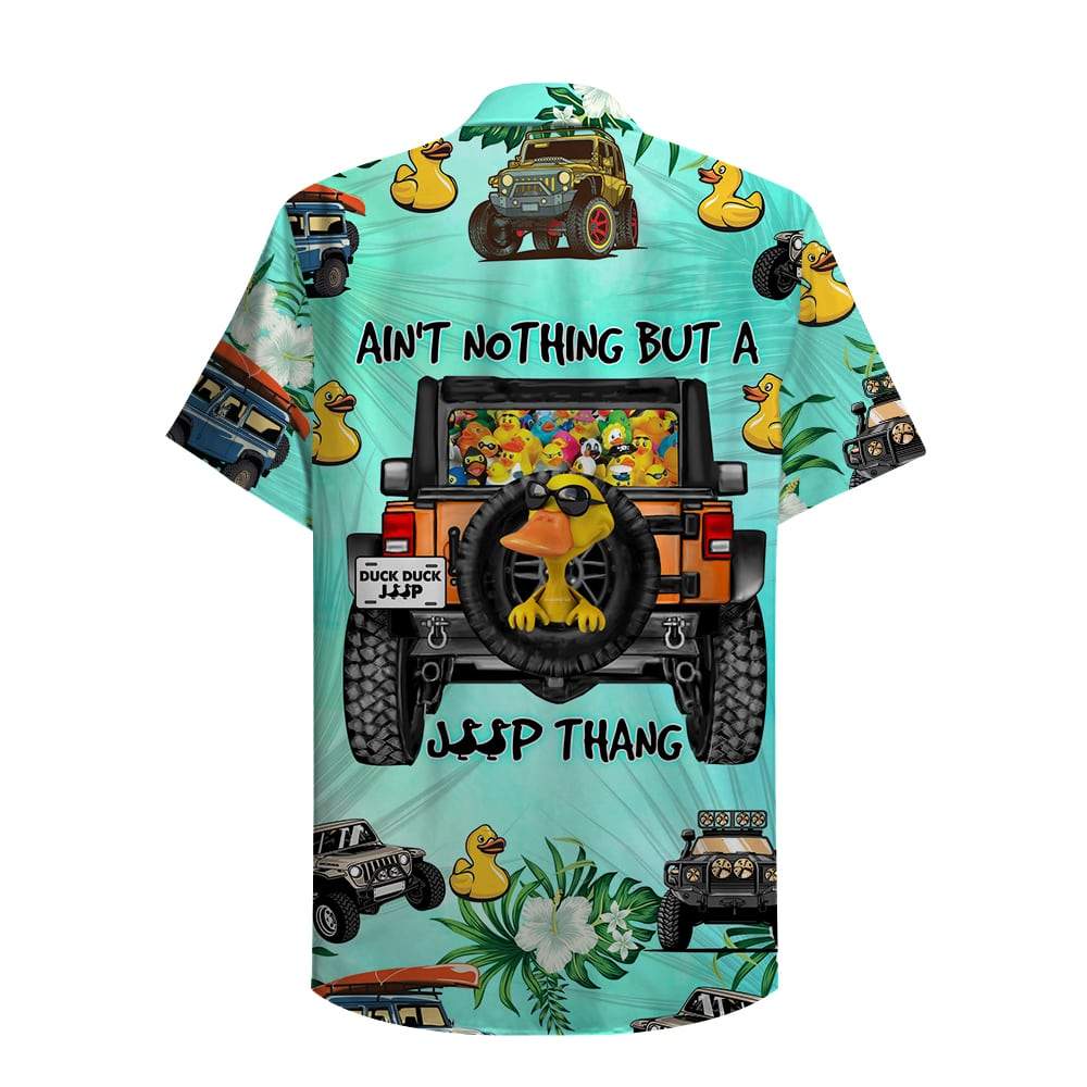Jeep and duck Aint Nothing But A Hawaiian Shirt 1