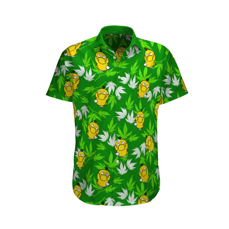 Psyduck hawaiian shirt and short