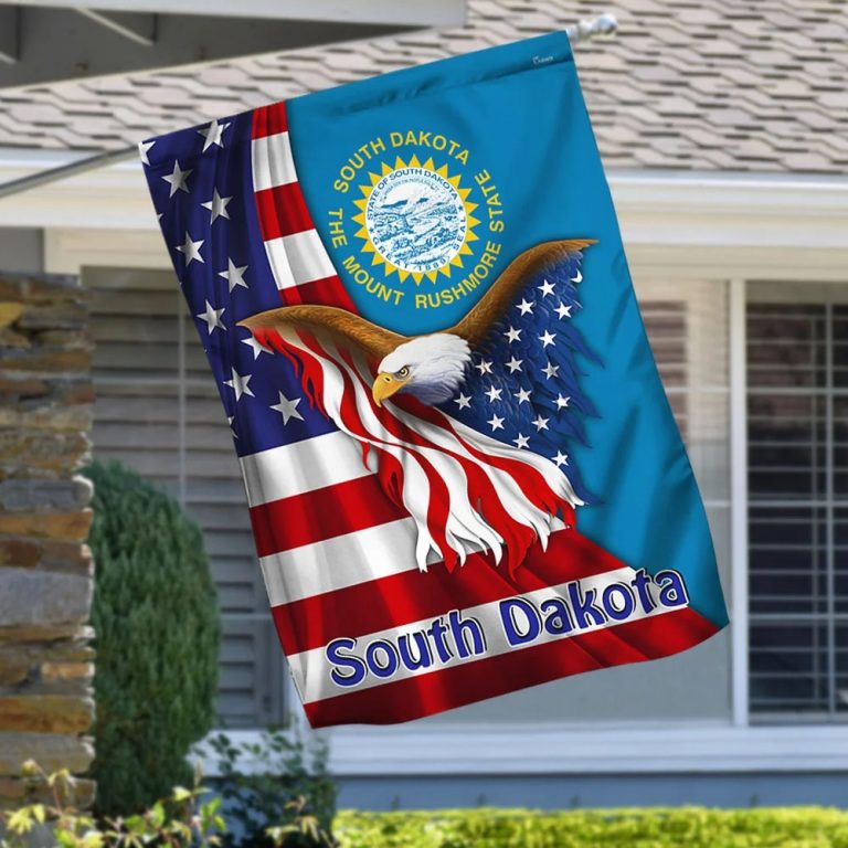 South Dakota Eagle Flag