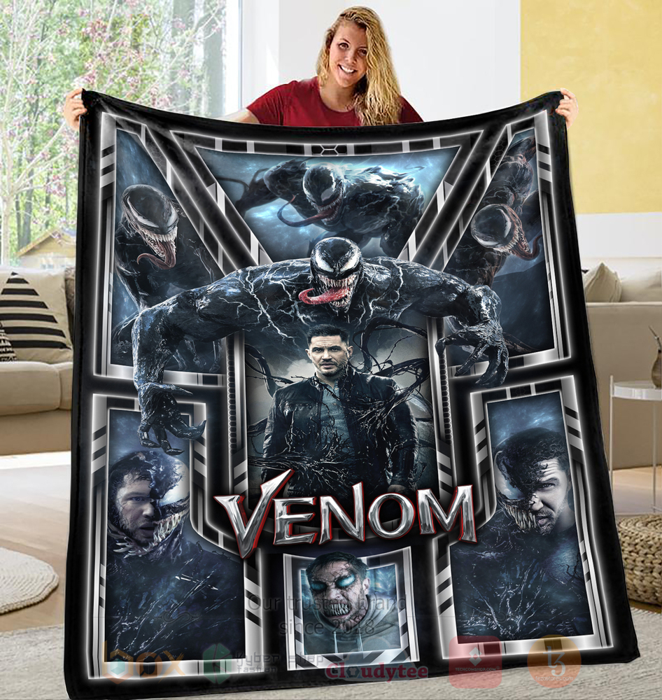 Eddie Brock Venom Blanket 1
