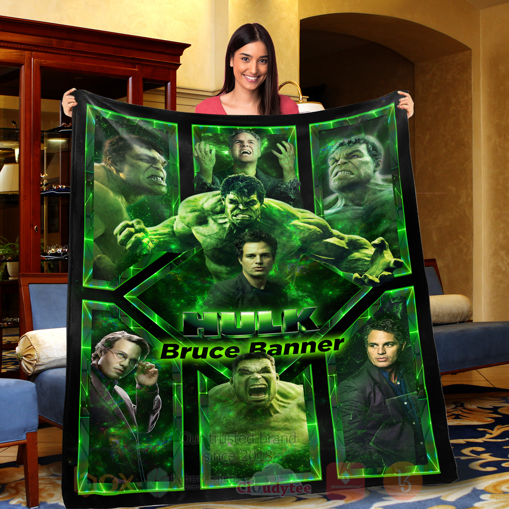 Hulk Bruce Banner Blanket