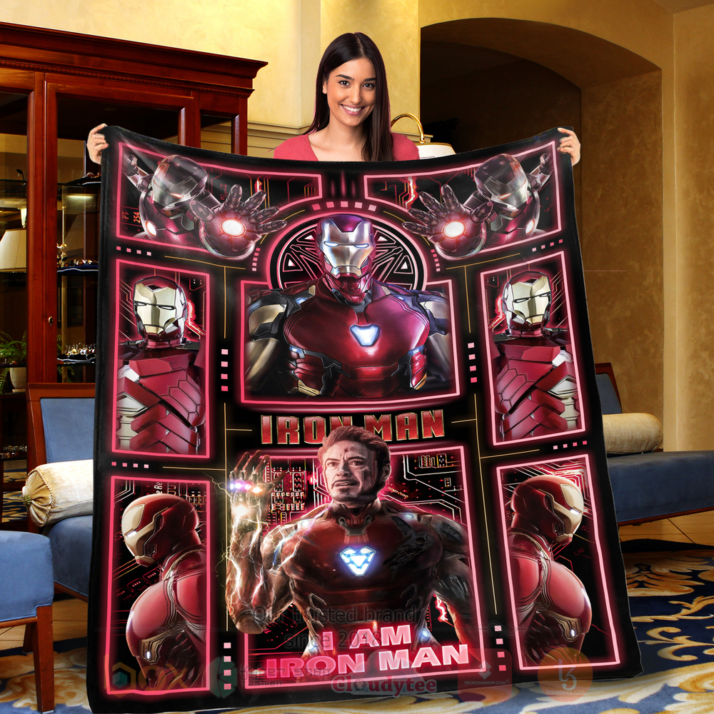 Iron Man I Am Iron Man Blanket