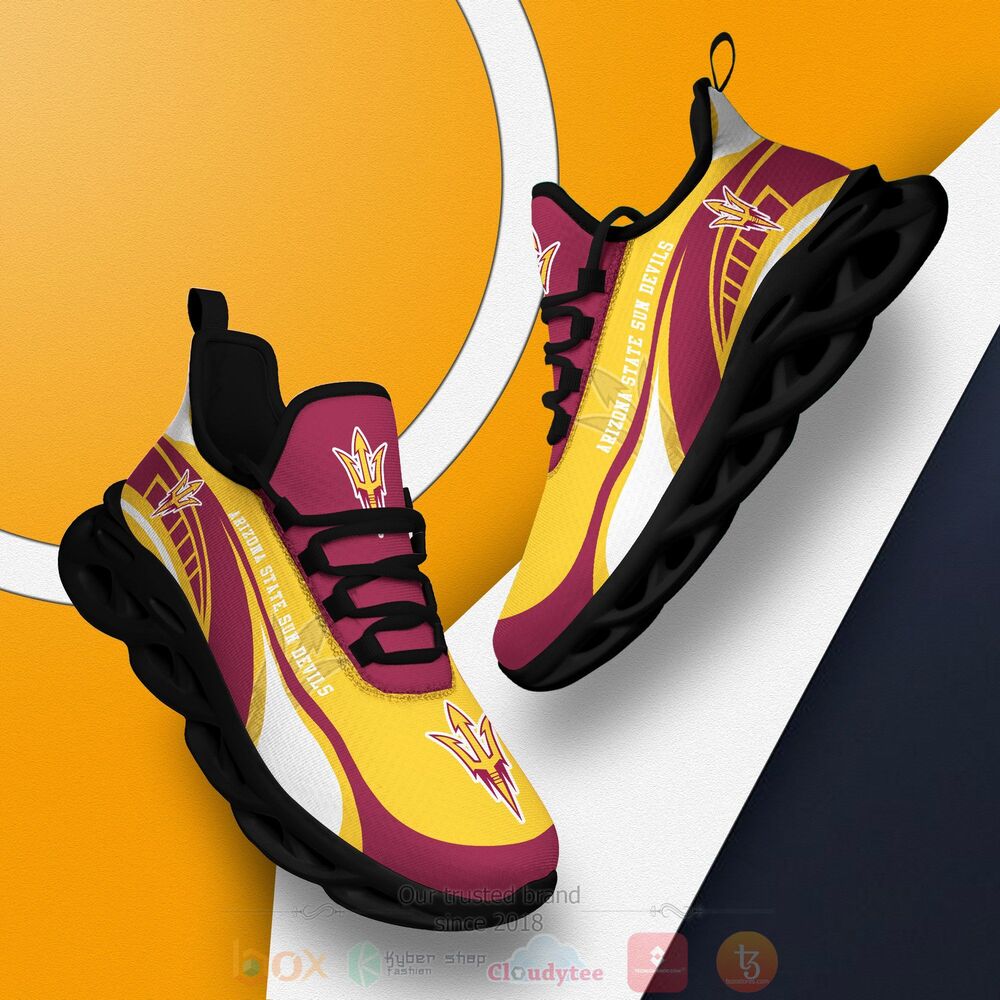 NCAA Arizona State Sun Devils football Clunky Max Soul Shoes 1