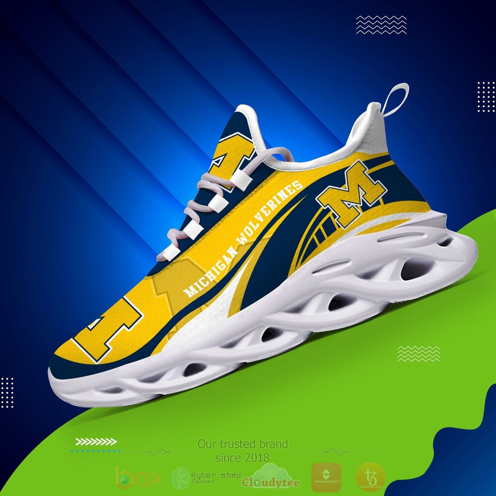 NCAA Michigan Wolverines football Clunky Max Soul Shoes