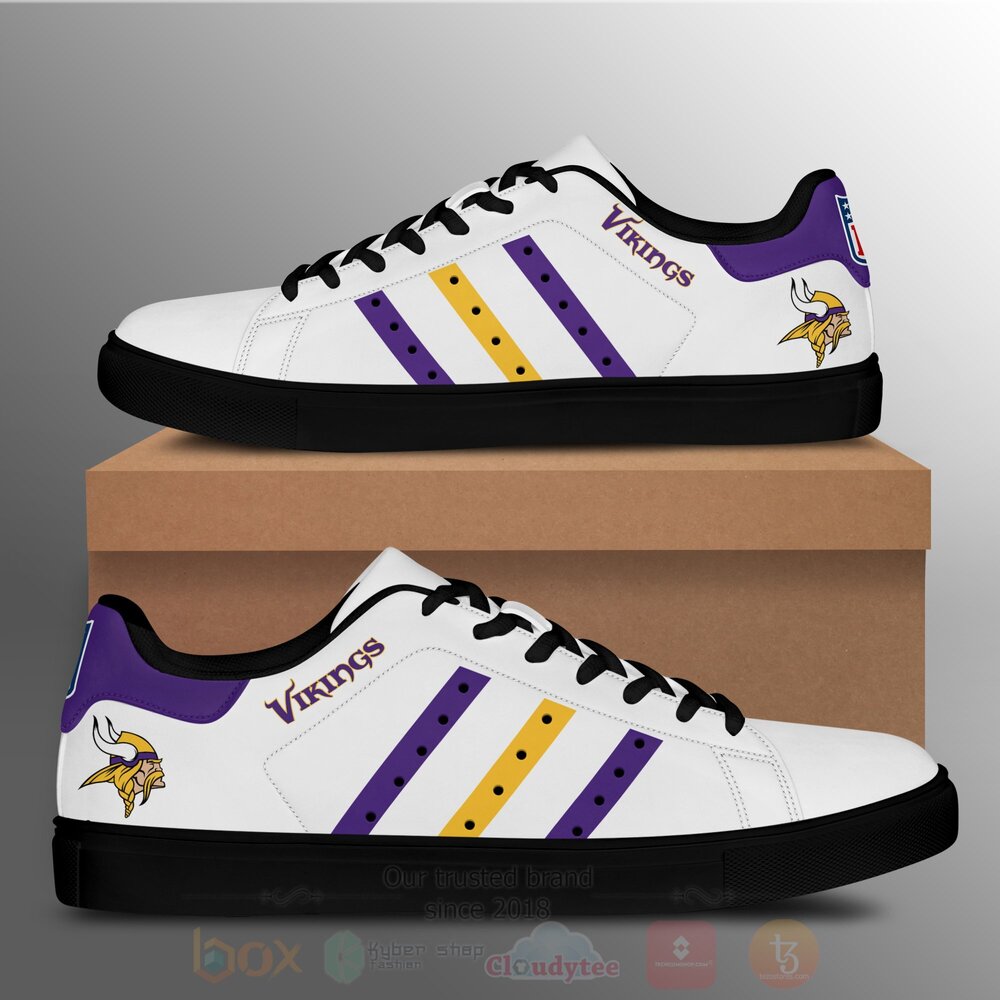 NFL Minnesota Vikings Ver2 Skate Shoes 1