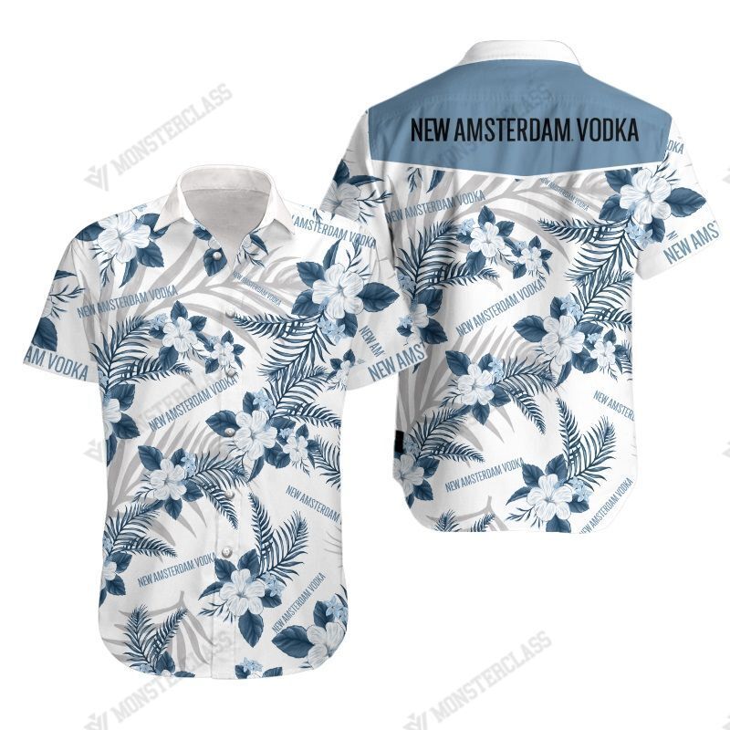 New Amsterdam Vodka Hawaiian Shirt Short