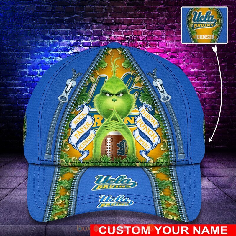 Personalized NCAA Ucla Bruins The Grinch Cap