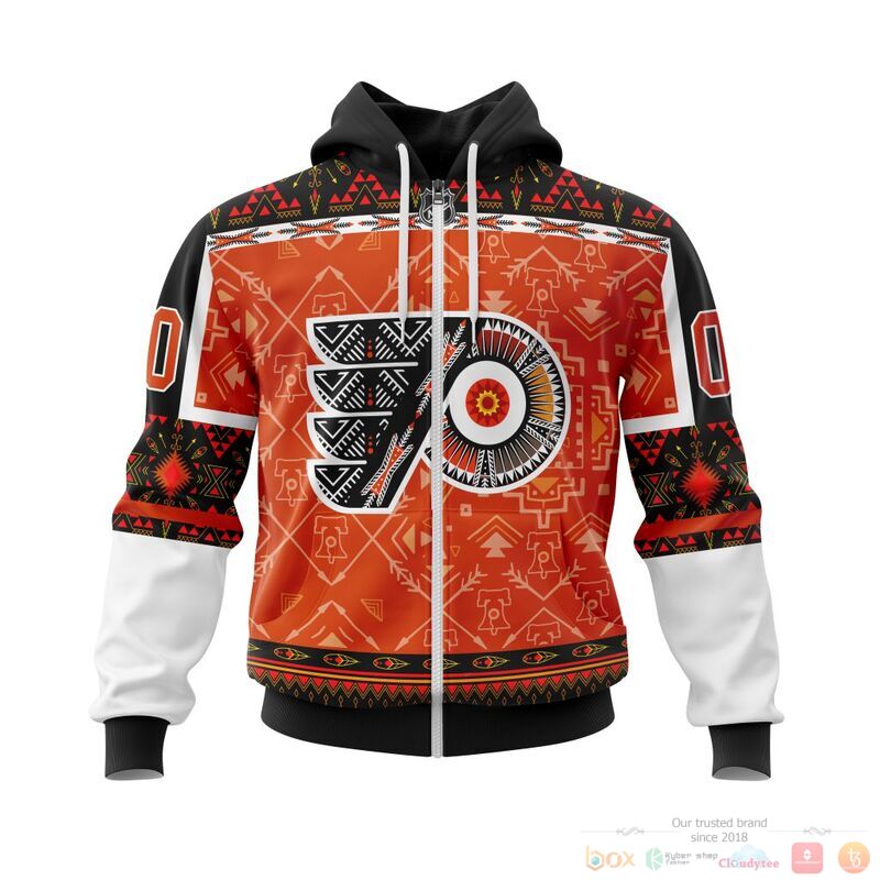 Personalized NHL Philadelphia Flyers brocade pattern 3d shirt hoodie 1