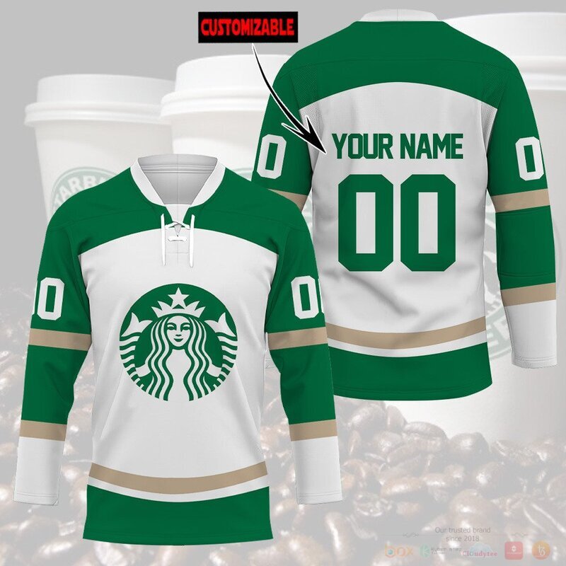 Personalized Starbucks Hockey Jersey