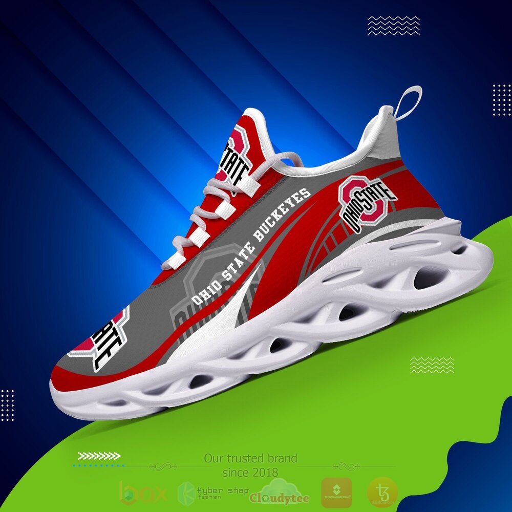 TREND Ohio State Buckeyes NCAA Sneaker Max Soul Shoes