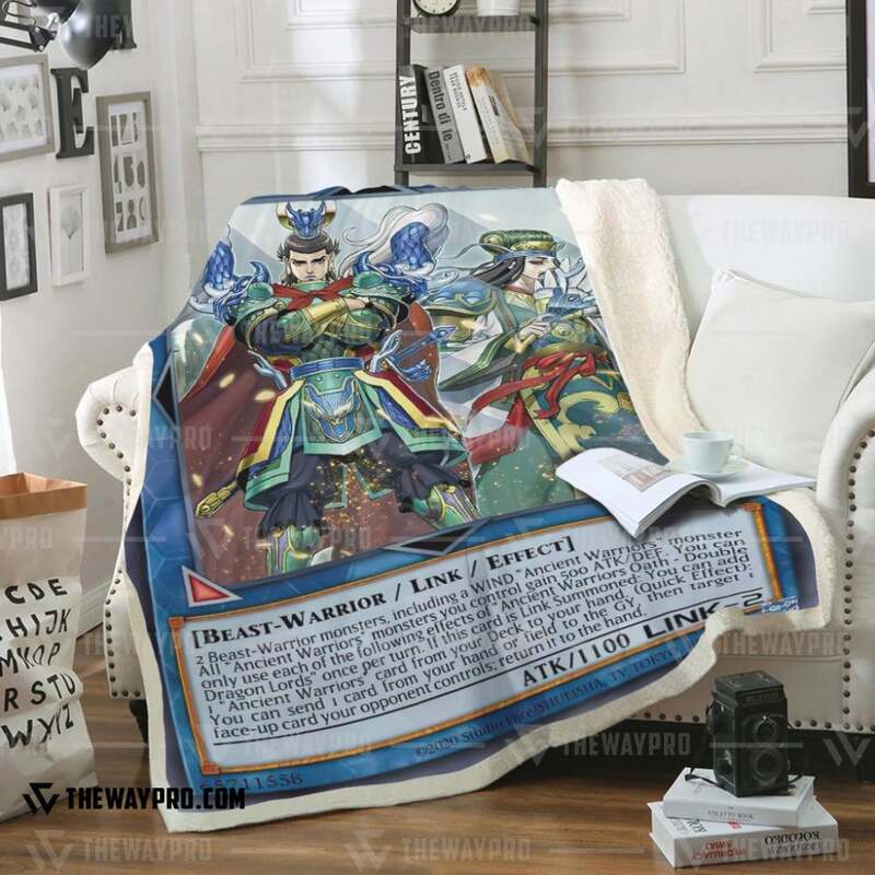 Yu Gi Oh Ancient Warriors Oath Blanket