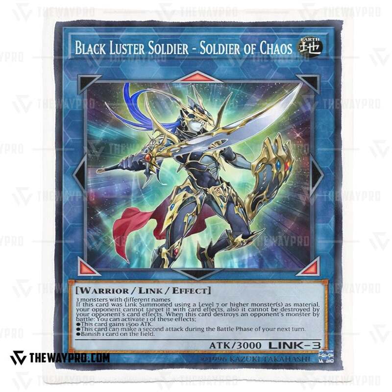 Yu Gi Oh Black Luster Soldier Of Chaos Blanket 1 2 3