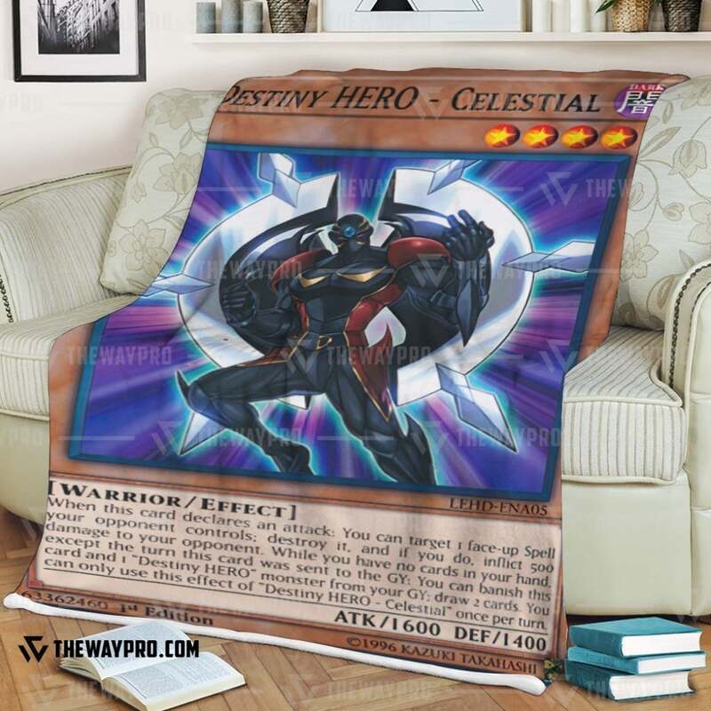 Yu Gi Oh Destiny HERO Celestial Blanket 1 2