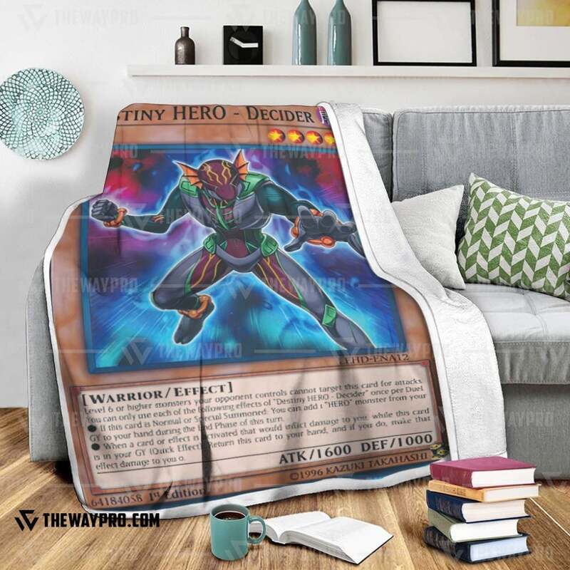 Yu Gi Oh Destiny HERO Decider Blanket 1