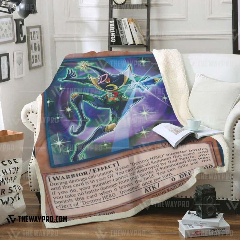 Yu Gi Oh Destiny HERO Dreamer Blanket