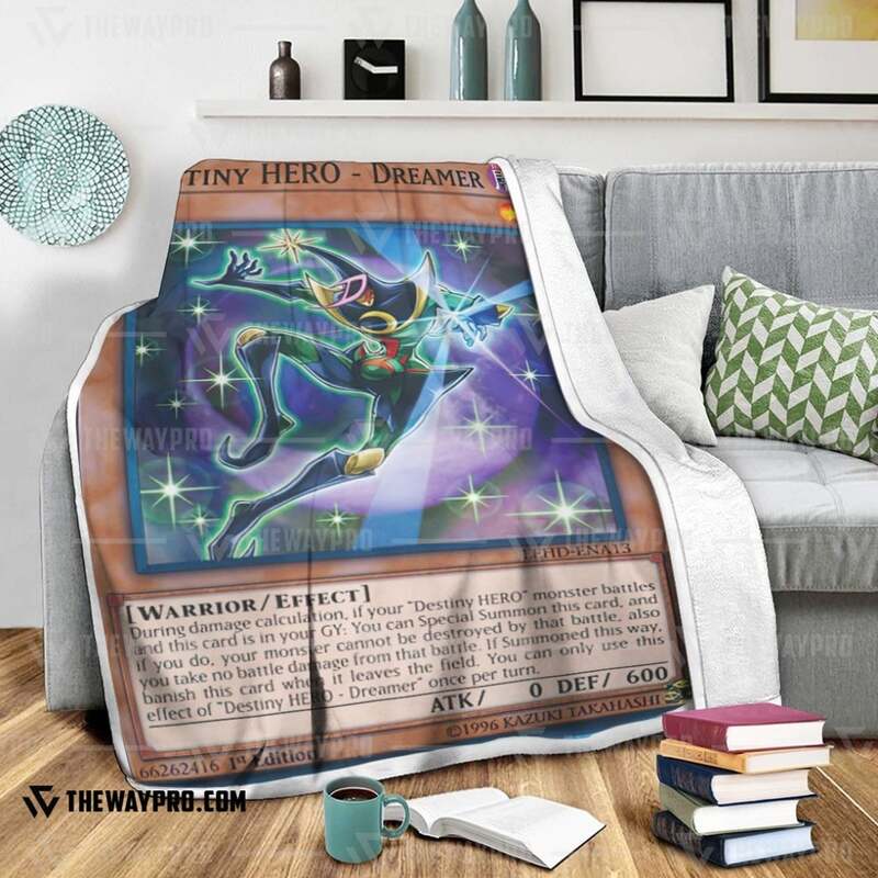 Yu Gi Oh Destiny HERO Dreamer Blanket 1