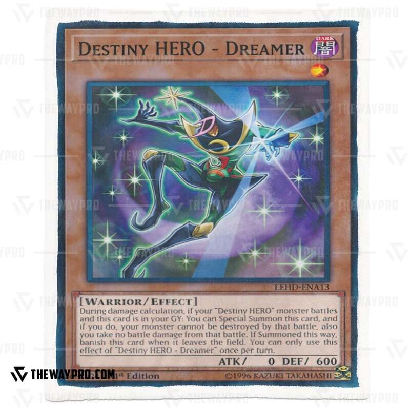 Yu Gi Oh Destiny HERO Dreamer Blanket 1 2 3