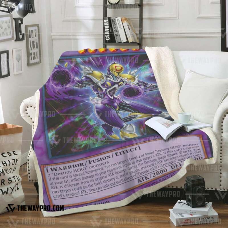 Yu Gi Oh Destiny HERO Dystopia Blanket