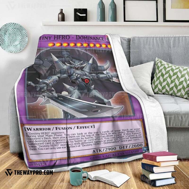 Yu Gi Oh Destiny Hero Dominance Blanket 1