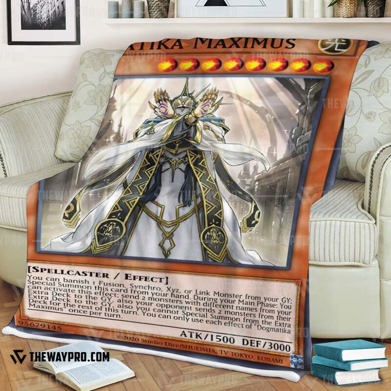 Yu Gi Oh Dogmatika Maximus Blanket 1 2