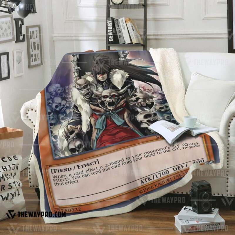 Yu Gi Oh Skull Meister Blanket