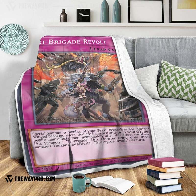 Yu Gi Oh Tri Brigade Revolt Blanket 1