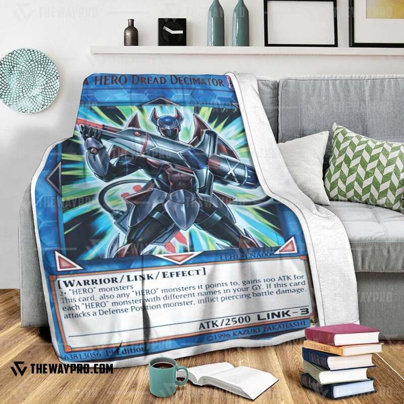 Yu Gi Oh Xtra HERO DreadDecimator Blanket 1