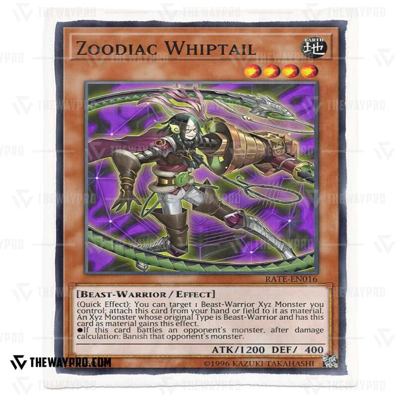 Yu Gi Oh Zoodiac Whiptail Blanket 1 2 3