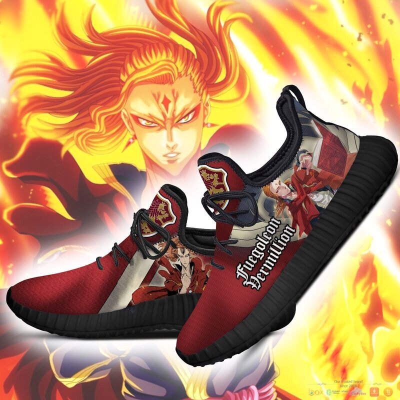 Black Clover Fuegoleon Crimson Lion Knight Anime reze sneaker 1
