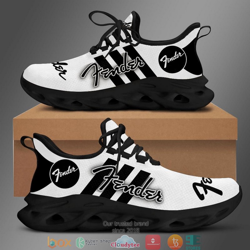 Fender Black and White Adidas Clunky Sneaker shoes 1